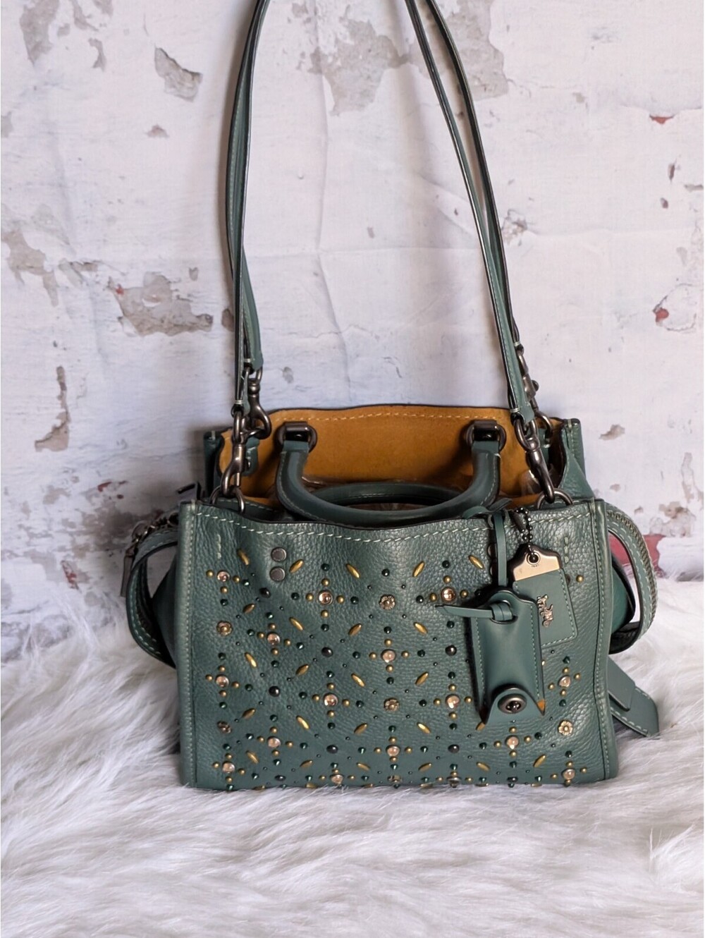 Coach 25 Prairie Rogue Turquoise